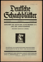 Load image into Gallery viewer, Deutsche Schachblatter, Volume 21