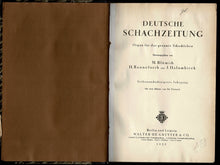 Load image into Gallery viewer, Deutsche Schachzeitung, Volume 87