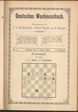Load image into Gallery viewer, Detusches Wochenschach, Volumes 7 and 8