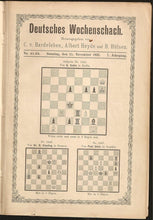 Load image into Gallery viewer, Detusches Wochenschach, Volumes 7 and 8
