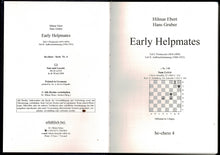 Load image into Gallery viewer, Top Helpmates/Moderne Kleinkunst/Kegelschach/Early Helpmates and Minimalkunst im Schach