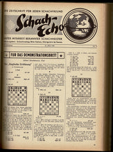 Load image into Gallery viewer, Schach-Echo. Die Zeitschrift für jeden Schachfreund - 19. Jahrgang