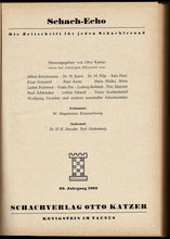 Load image into Gallery viewer, Schach-Echo. Die Zeitschrift für jeden Schachfreund - 20. Jahrgang