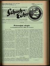 Load image into Gallery viewer, Schach-Echo. Die Zeitschrift für jeden Schachfreund - 20. Jahrgang
