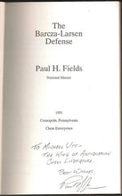 Load image into Gallery viewer, The Barcza-Larsen Defense