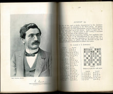 Load image into Gallery viewer, The Hastings Chess Tournament 1895, Containing the Authorised Account of the 230 Games Played Aug.-Sept. 1895 with Annotations . And Biographical Sketches of the Chess Masters