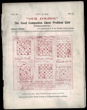 Load image into Gallery viewer, Our Folder, The Good Companion Chess Problem Club International Volume VI