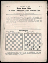 Load image into Gallery viewer, Our Folder, The Good Companion Chess Problem Club International Volume VI