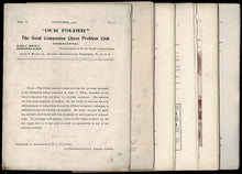 Load image into Gallery viewer, Our Folder, The Good Companion Chess Problem Club International Volume X