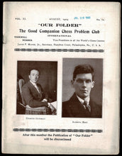 Load image into Gallery viewer, Our Folder, The Good Companion Chess Problem Club International Volume XI