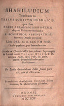 Load image into Gallery viewer, De ludis orientalibus libri duo ... and Historia Nerdiludii