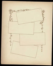 Load image into Gallery viewer, Autograph sheet with 2 handwritten signatures by Dawid Janowsky from 1895 and 1922