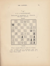Load image into Gallery viewer, The Caduceus, being a collection of chess problems from the <i>Norwich Mercury</i> Inverse-mate Tourney of 1908-1910