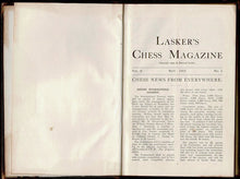 Load image into Gallery viewer, Lasker's Chess Magazine, Volume II (1905-1906)