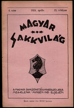 Load image into Gallery viewer, Magyar Sakkvilág, Volume IX (9)