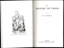 Load image into Gallery viewer, A History Of Chess