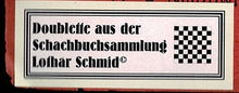 Load image into Gallery viewer, Internationales Meisterturnier in Bern vom 1 bis 7 Marz 1925