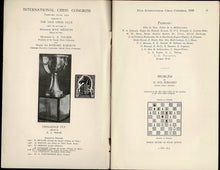Load image into Gallery viewer, The Nice International Chess Congress 1930. Containing all of the games from the master section