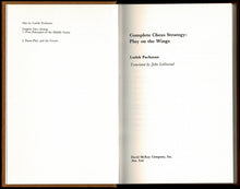 Load image into Gallery viewer, Complete Chess Strategy: First Principles of the Middle Game, Pawn-Play And The Centre , Play on the Wings