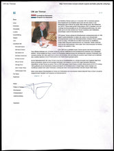 Load image into Gallery viewer, Potsdam 2012. 3 printed sheets with the short biographies of 5 grandmasters at the tournament