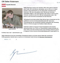 Load image into Gallery viewer, Potsdam 2012. 3 printed sheets with the short biographies of 5 grandmasters at the tournament