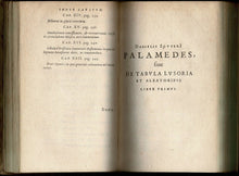 Load image into Gallery viewer, Graecia Ludibunda. Sive, de Ludis graecorum. Liber singularis. Accedit Danielis Sovteri Palamedes, Sive, De Tabulâ Lusoriâ, Aleâ,& variis Ludis. Libri tres. 2 Teile in einem Band