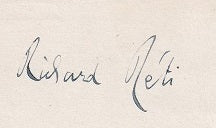 Load image into Gallery viewer, Postcard, signed by Richard Reti