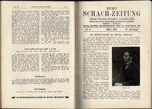 Load image into Gallery viewer, Wiener Schach-Zeitung. Organ für das gesamte Schachleben Volume VI (6)