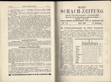 Load image into Gallery viewer, Wiener Schach-Zeitung. Organ für das gesamte Schachleben Volume VI (6)
