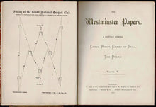Load image into Gallery viewer, The Westminster Papers. A Monthly Journal of Chess, Whist, Games of Skill and the Drama, Volume IV (4)