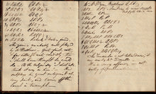 Load image into Gallery viewer, Manuscript by George Walker annotating various chess games