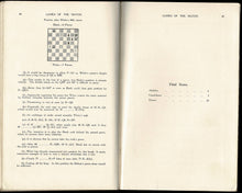 Load image into Gallery viewer, Games played in the World's Championship Match between Jose Raul Capablanca and Alexander Alekhin