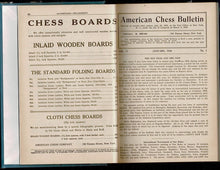 Load image into Gallery viewer, American Chess Bulletin Volume 27