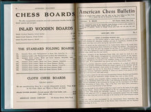 Load image into Gallery viewer, American Chess Bulletin Volume 29