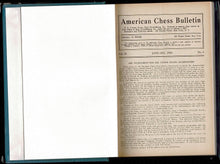 Load image into Gallery viewer, American Chess Bulletin Volume 33