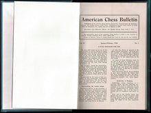 Load image into Gallery viewer, American Chess Bulletin Volume 45