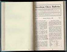 Load image into Gallery viewer, American Chess Bulletin Volume 48