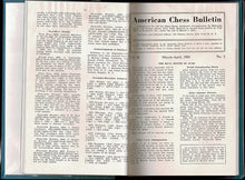 Load image into Gallery viewer, American Chess Bulletin Volume 51
