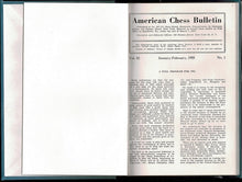 Load image into Gallery viewer, American Chess Bulletin Volume 52