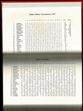 Load image into Gallery viewer, Baden-Baden 1925 International Chess Tournament. The Arrival of Hypermodern Chess