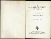 Load image into Gallery viewer, Das Grossmeister-Turnier New York 1924