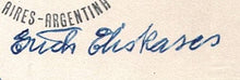 Load image into Gallery viewer, One sheet cover with cancelled stamp of the 1978 Olympiad in Argentina signed by Erich Gottlieb Eliskases; Boris Vasilievich Spassky; Viktor Lvovich Korchnoi; Oleg Mikhailovich Romanishin and Svend Hamann