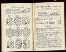 Load image into Gallery viewer, The British Chess Magazine Volume LXI (61)