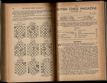 Load image into Gallery viewer, The British Chess Magazine Volume LXIII (63)