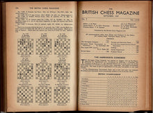 Load image into Gallery viewer, The British Chess Magazine Volume LXVII (67)
