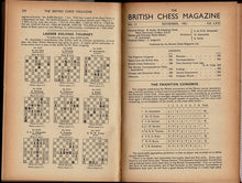 Load image into Gallery viewer, The British Chess Magazine Volume LXXI (71)