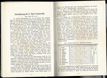 Load image into Gallery viewer, Schachkongress Bad Liebwerda 1934 13. Kongress des Deutschen Schachverbandes in der Tschechoslowakei