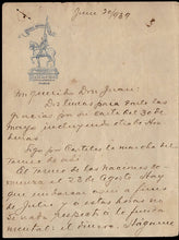Load image into Gallery viewer, J R Capablanca Letter to Juan Corzo