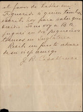 Load image into Gallery viewer, J R Capablanca Letter to Juan Corzo