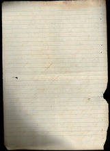Load image into Gallery viewer, J R Capablanca Letter to Mario Figueredo